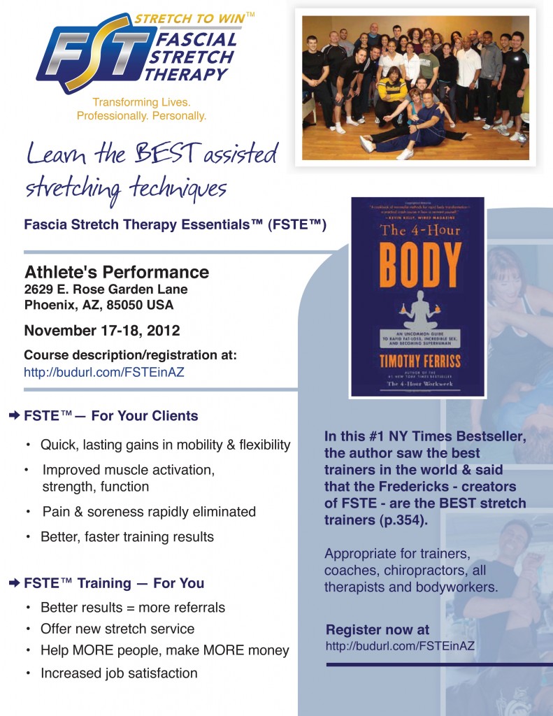 Fascial Stretch Therapy™ Essentials Course